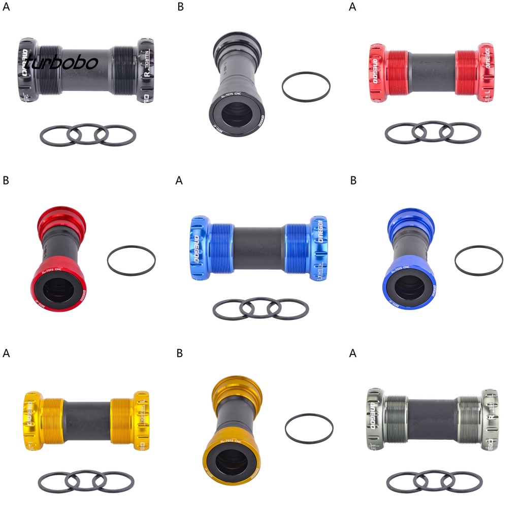 Bộ Trục Giữa Bánh Đà 24mm / BC137-24T Tích Hợp Ren Chống Rỉ Sét Chuyên Dụng Dành Cho Xe Đạp Prowheel