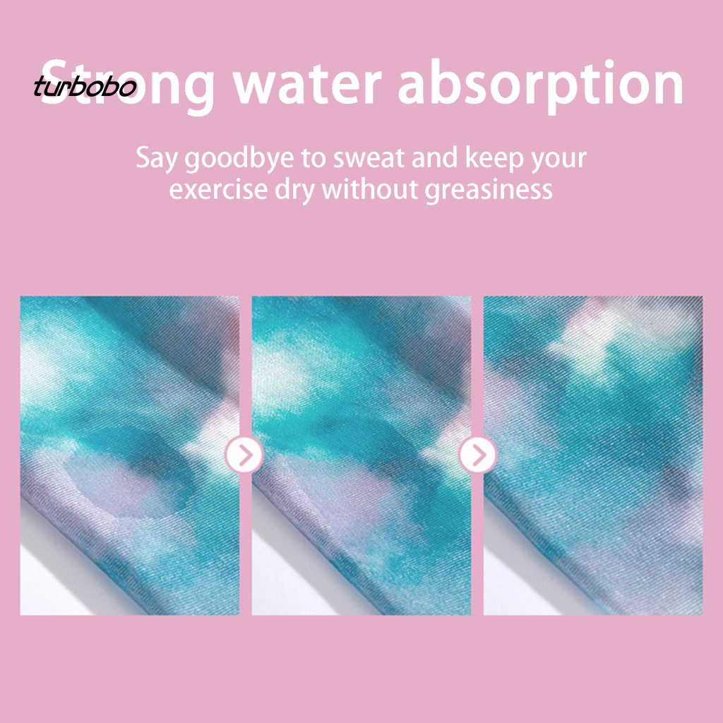 Băng Đô Thể Thao Thấm Hút Mồ Hôi Nhanh Khô Thiết Kế Nhuộm Màu Độc Đáo Cho Nam Và Nữ