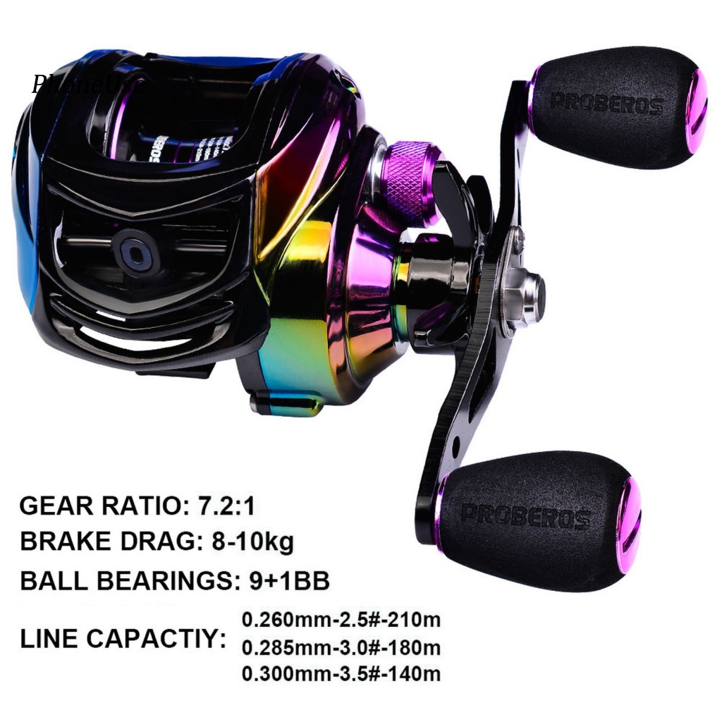 Pu Máy Câu Cá Kim Loại Có Nam Châm Chống Ăn Mòn