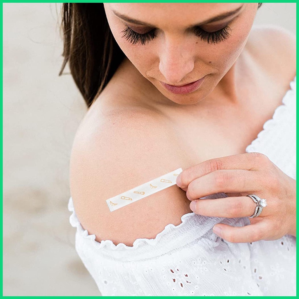 Set 50 Băng Keo Hai Mặt Trong Suốt Siêu Mỏng Thời Trang Bí Mật Cho Đồ Lót Cơ Thể