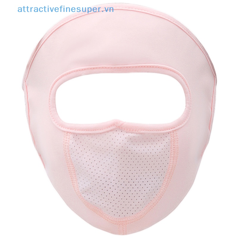 Afs Khẩu Trang Lụa Lạnh Chống Tia UV Dùng Khi Chạy Xe Đạp / Xe Máy