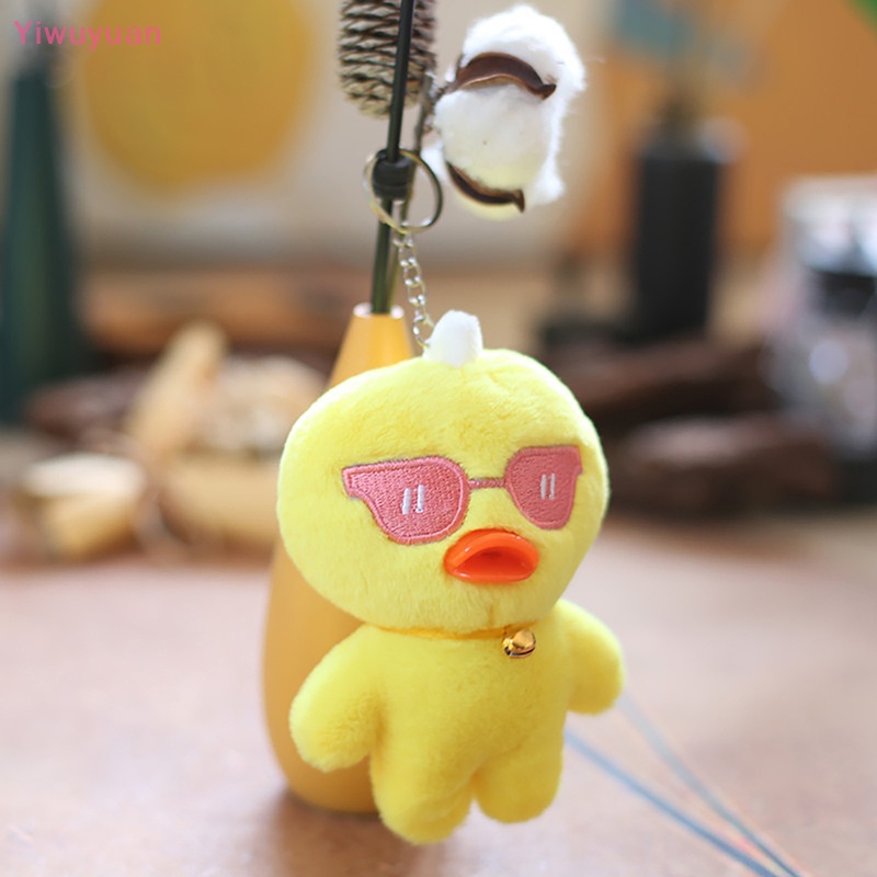 1 Móc Khóa Vịt Nhồi Bông Đáng Yêu Cho Bé Mới