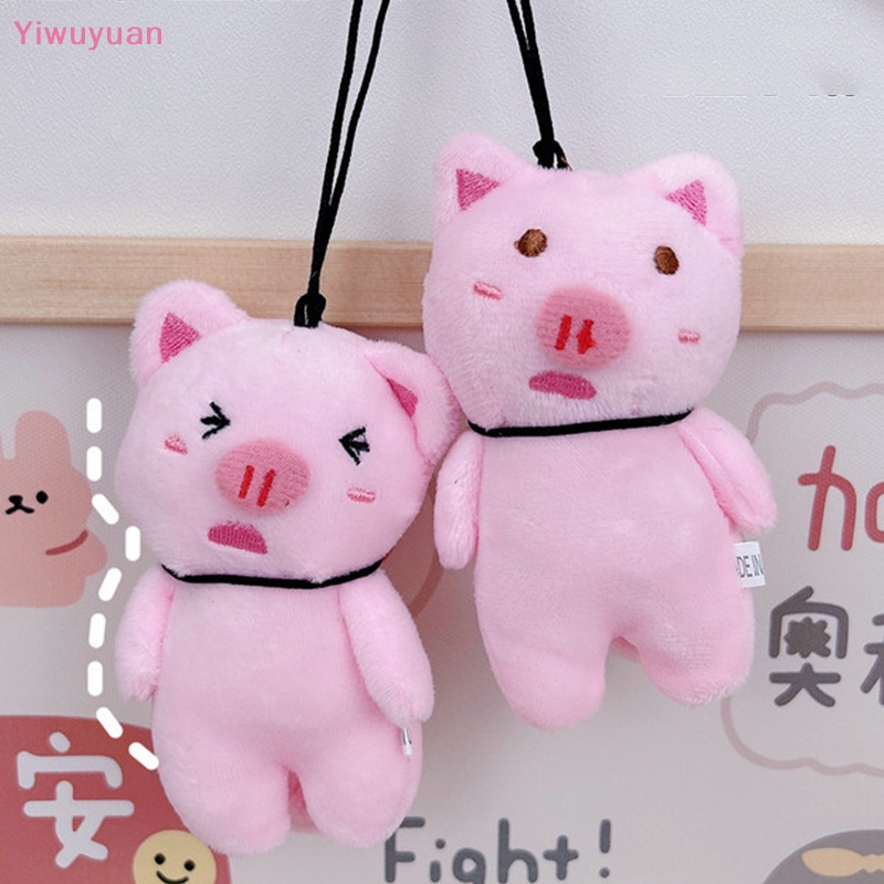 Móc Khóa Hình Heo Nhồi Bông Dễ Thương Mới