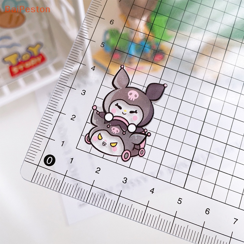 [BaiPestonV] Hộp Phụ Kiện Đồ Chơi Thủ Công Hình Xe Hơi Hoạt Hình Kirby Pochacco Kuromi Acrylic