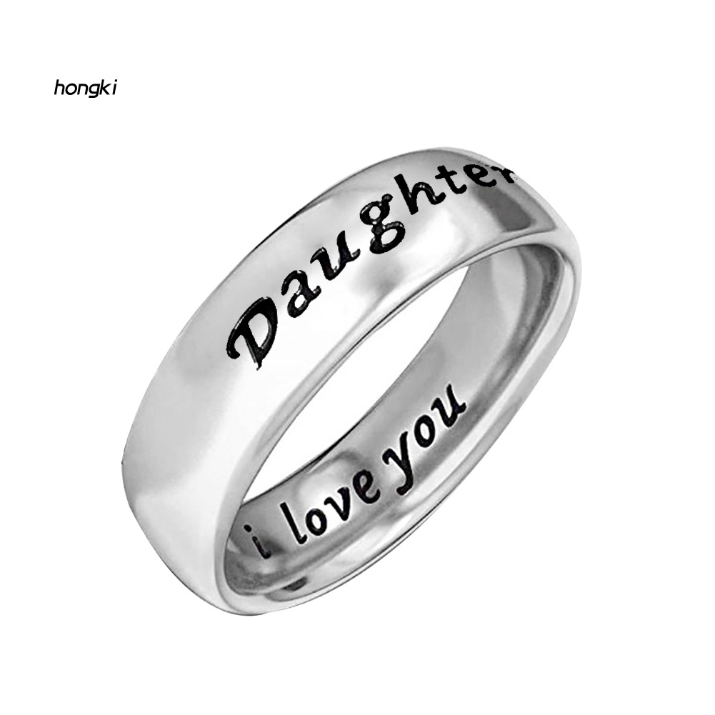 Nhẫn KhắC Chữ &quot;I Love You&quot; Cho Ngày Của Mẹ