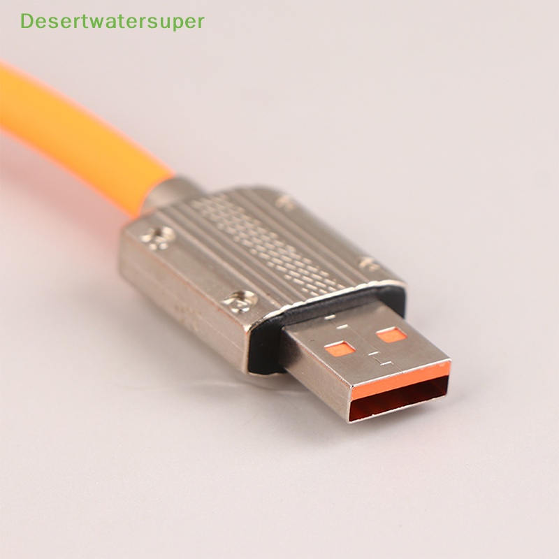 1 Dây Cáp Sạc Nhanh 120W 6A Micro USB Type C Xoay 180 Độ