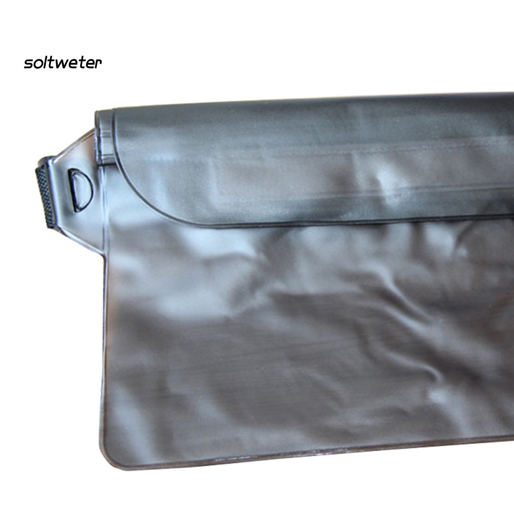 Túi Đeo Hông Bằng PVC Trong Suốt Chống Thấm Nước Có Thể Điều Chỉnh Tiện Dụng Cho Nam Và Nữ