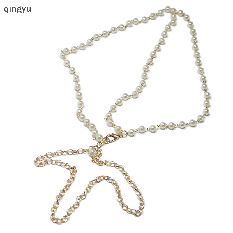 Thắt Lưng Chuỗi Ngọc Trai Nhân Tạo Kiểu Dáng Mới Cho Nữ