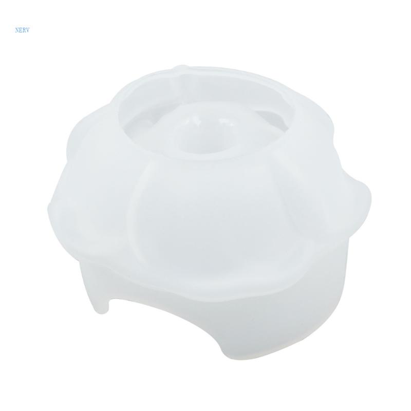 Khuôn Silicone Làm Nhẫn Hình Hoa Hồng