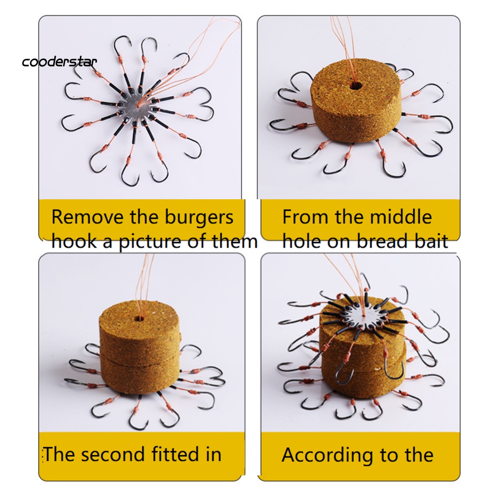 Set 2 Móc Câu Cá Chuyên Dụng Chất Lượng Cao