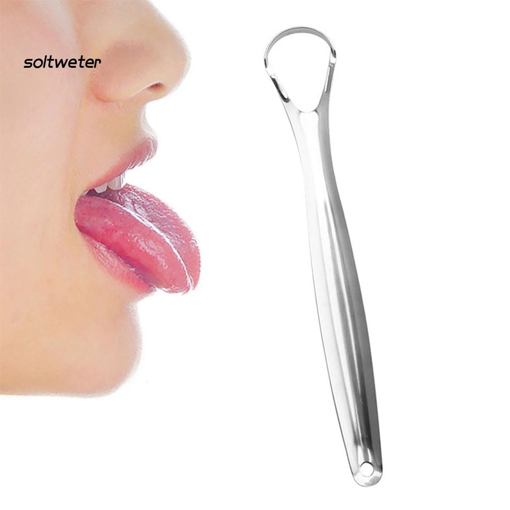 Dụng Cụ Vệ Sinh Lưỡi Cứng Gọn Nhẹ Bề Mặt Mịn Màng Mạnh Mẽ Dùng Làm Quà