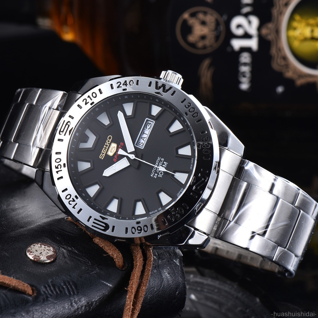 Đồng Hồ Đeo Tay Máy Quartz Dây Thép Thời Trang Lịch Lãm Cho Nam