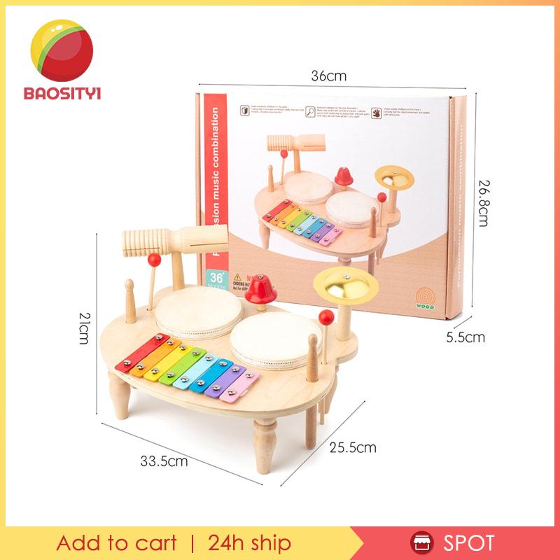 Bộ Nhạc Cụ Đồ Chơi Giáo Dục Kỹ Năng Âm Nhạc Montessori Dành Cho Trẻ Em 3 4 5 6 Tuổi