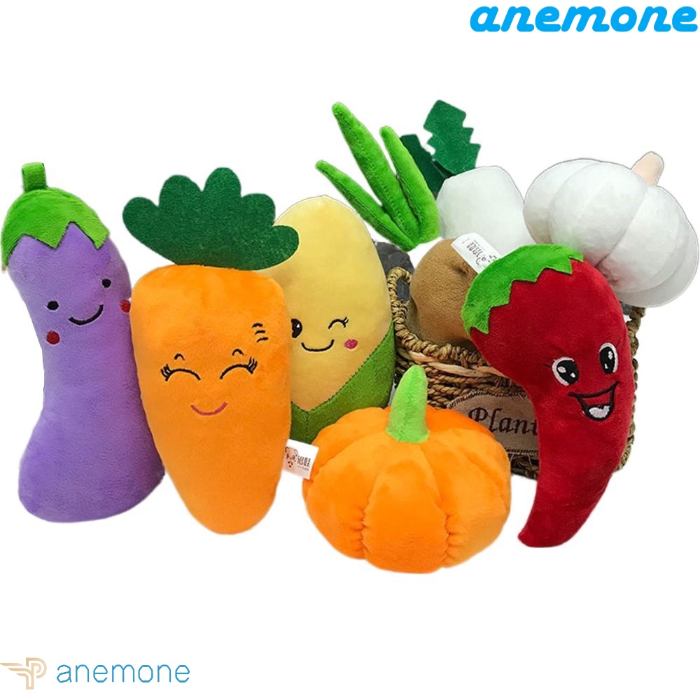 ANEMONE Củ Cà Rốt Hoạt Hình Nhồi Bông Đáng Yêu