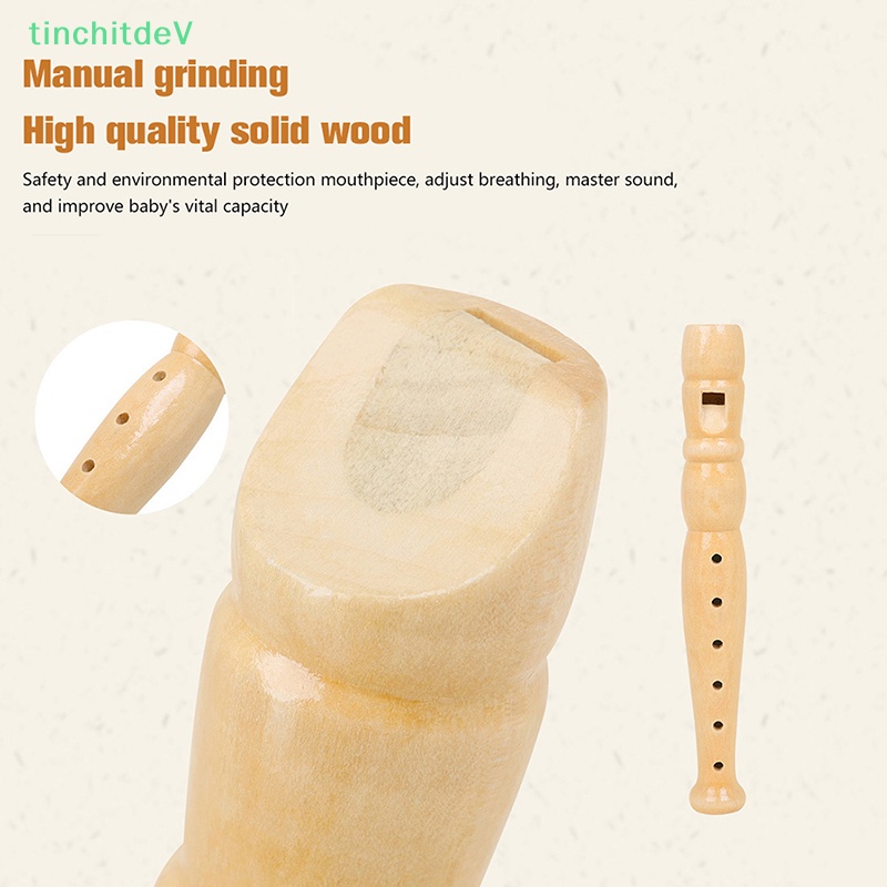 Nhạc Cụ Piccolo Bằng Gỗ 6 Lỗ Dành Cho Trẻ Em