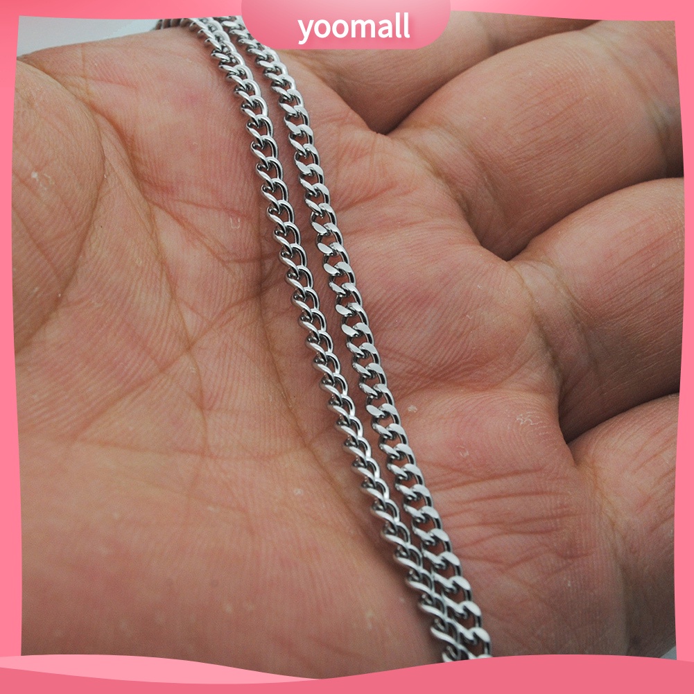 Phụ Kiện Dây Xích Bằng Thép Titan Làm Túi Xách DIY Thời Trang