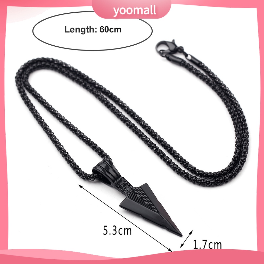 Vòng cổ Bằng Thép Không Gỉ Mặt Hình Đầu Lâu Phong Cách Hip Hop Thời Trang Cho Nam