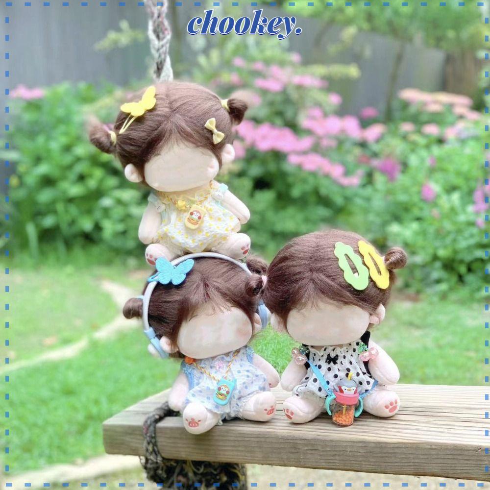 CHOOKEY Quần Yếm Cotton Họa Tiết Chấm Bi Nhiều Màu Sắc Dành Cho Búp Bê