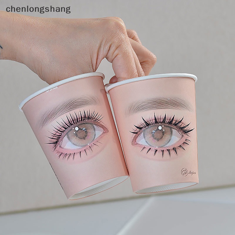 Bộ 20 Cốc Giấy Luyện Tập Nối Mi Sử Dụng Một Lần Tiện Lợi
