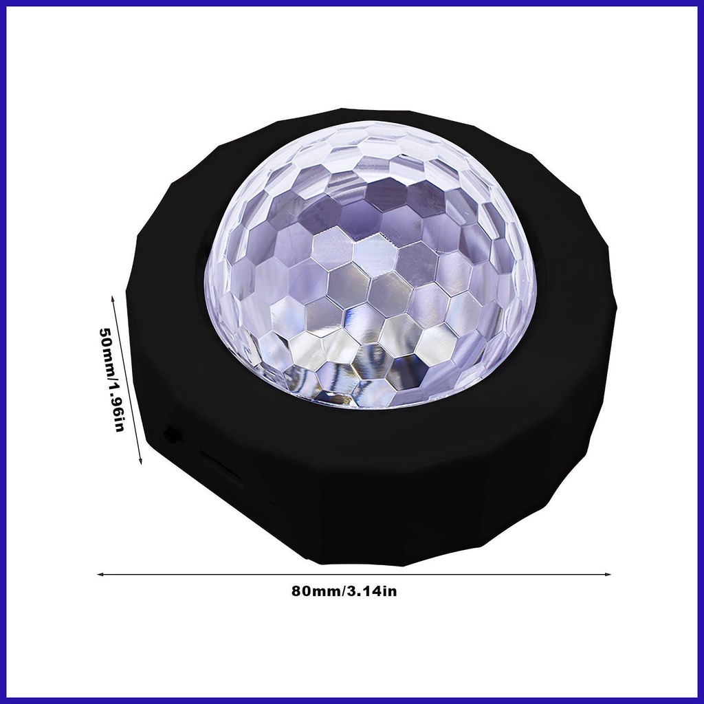 Đèn USB Mini Thông Minh Ánh Sáng Ban Đêm Trang Trí Nội Thất Xe Hơi