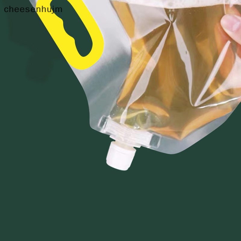 1 Túi Đựng Nước Uống Trong Suốt Tái Sử Dụng Tiện Lợi 1 / 1.5 / 2.5 / 5 / 10L