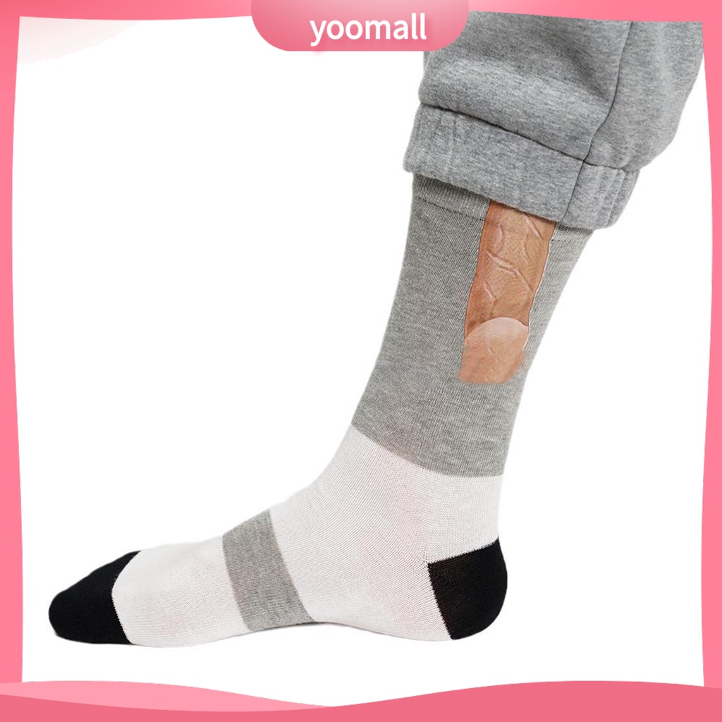 1 Đôi Tất Thể Thao Giữ Ấm Chống Trượt In Họa Tiết Vui Nhộn Thoáng Khí