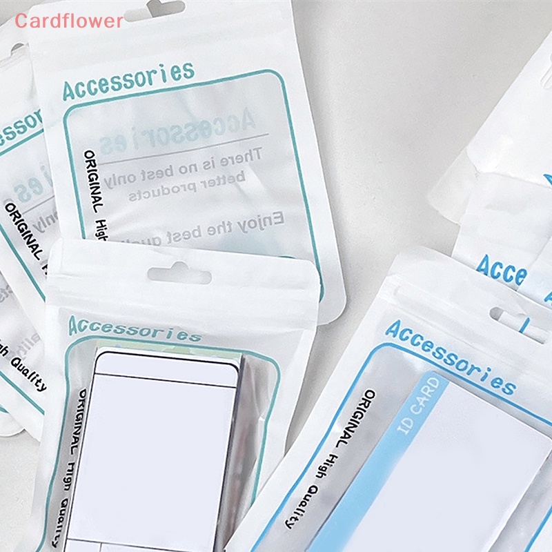 Bộ 10 Túi Đựng Ảnh Có Khóa Kéo Phong Cách Hàn Quốc Mới