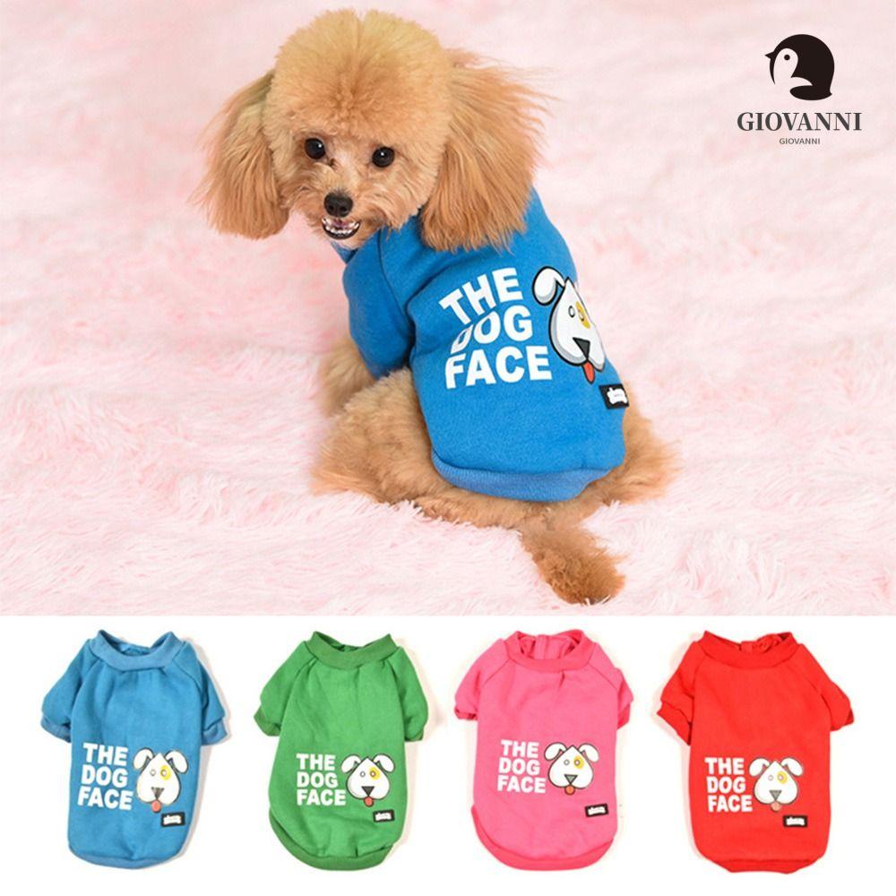 GIOVANNI Áo Hoodie Cotton In HoạT HìNh Cho Thú Cưng