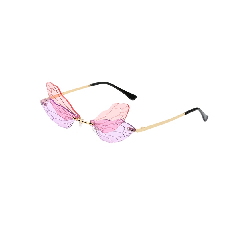 JIUERBA Kính Chống Tia UV400 Không Gọng Phong Cách Phương Tây Cổ Điển Thời Trang Cho Nam Và Nữ