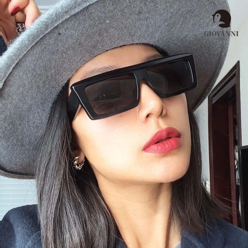 Kính Râm Nữ Oversize Chống Tia UV400 Phong Cách Âu Mỹ