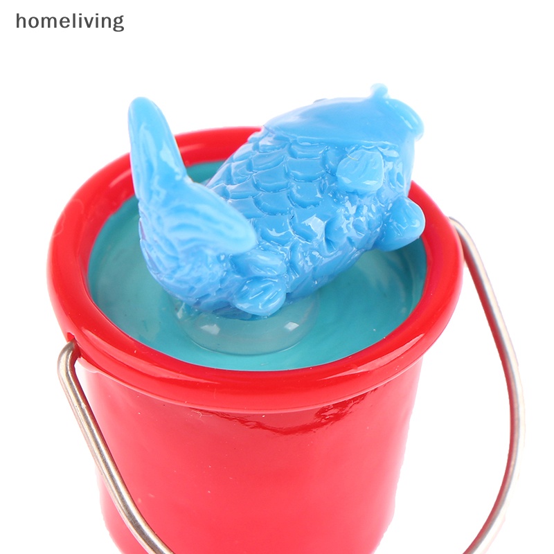 1 Xô Xúc Cát Bãi Biển Mini Tỉ Lệ 1: 12 Trang Trí Nhà Búp Bê