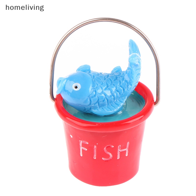 1 Xô Xúc Cát Bãi Biển Mini Tỉ Lệ 1: 12 Trang Trí Nhà Búp Bê