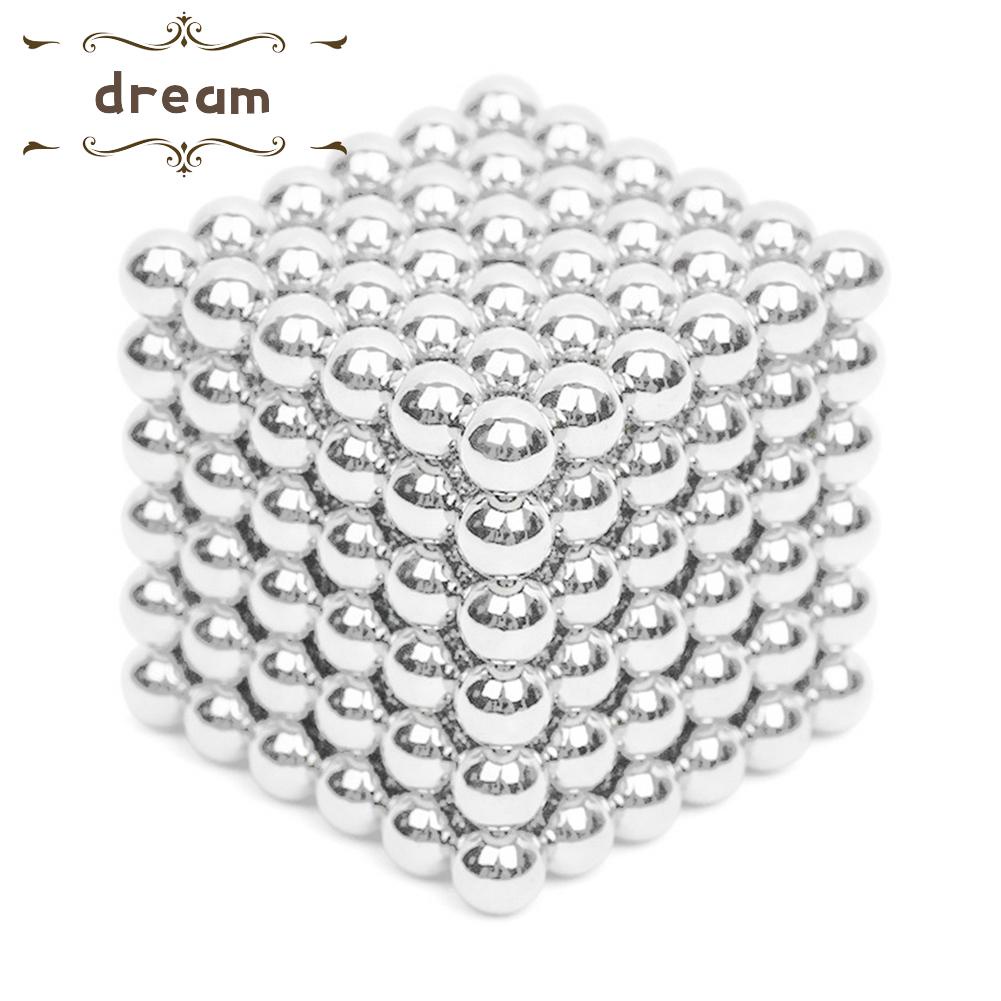 【DREAMLIFE】216pcs Decompression For Magnet Puzzle Toys 5mm Ball Bat Birthday Present
