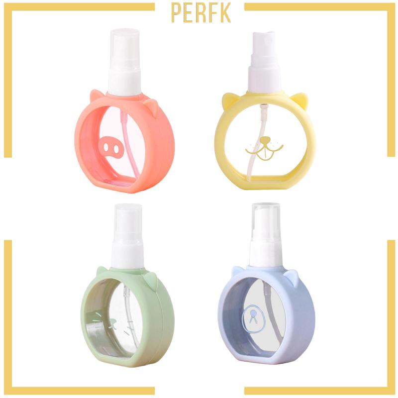 Chai Chiết Mỹ Phẩm Dạng Xịt 55ml Bằng Silicone Tiện Dụng Khi Đi Du Lịch