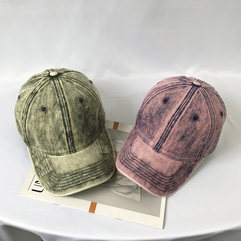 Mũ Lưỡi Trai Màu Sắc Hỗn Hợp Phong Cách Đường Phố Hàn Quốc Thời Trang Xuân Hè Cho Nam Và Nữ