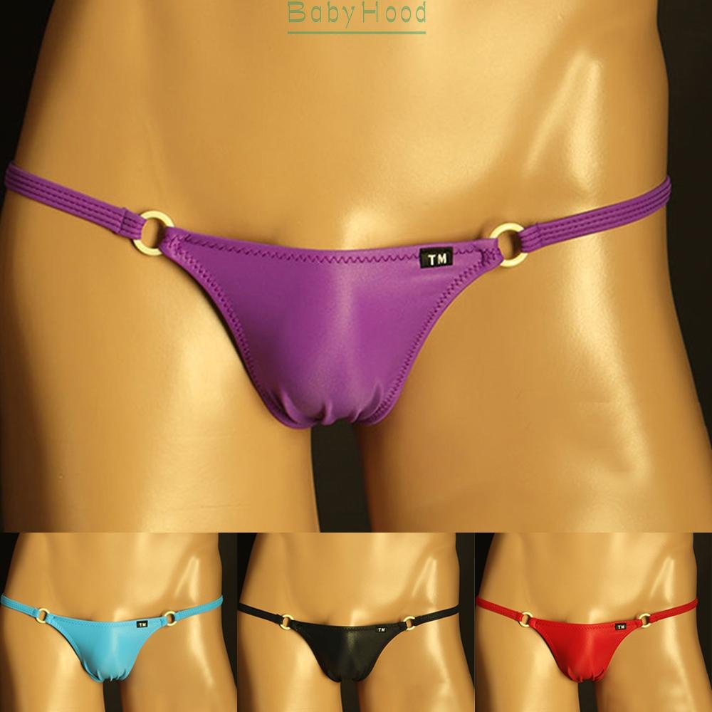 Quần Lót Dây Nylon Chữ T Thoáng Khí Bốn Màu Cho Nam#BBHOOD