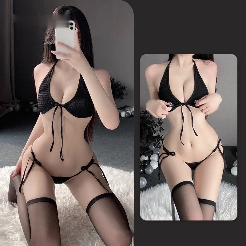 Bộ Đồ Nội Y Ba Mảnh Cột Dây Hông LG334 [CWEAR.SEXY] | BigBuy360 - bigbuy360.vn