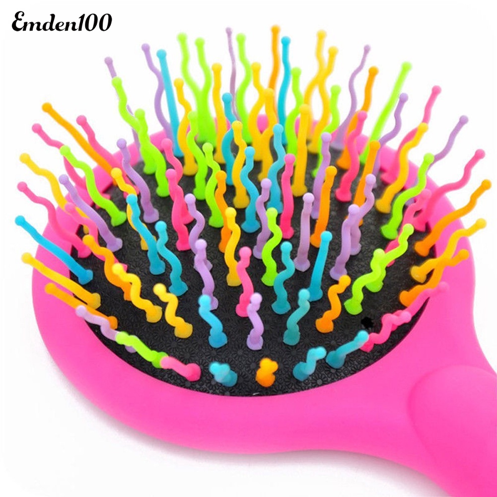 Lược Chải Tóc 2 Trong 1 Chống Tĩnh Điện Massage Da Đầu