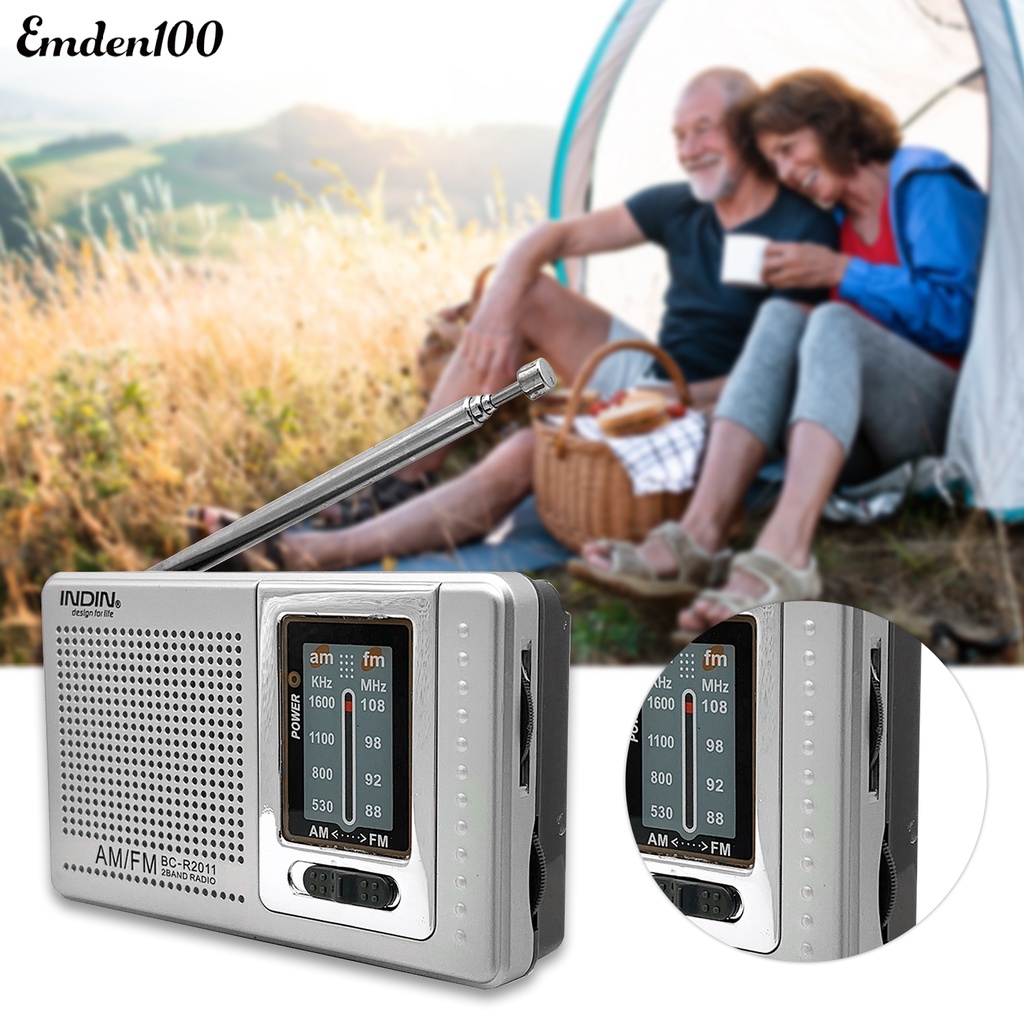 Radio FM Mini BC-R2011 Nhận Tín Hiệu Chất Lượng Cao