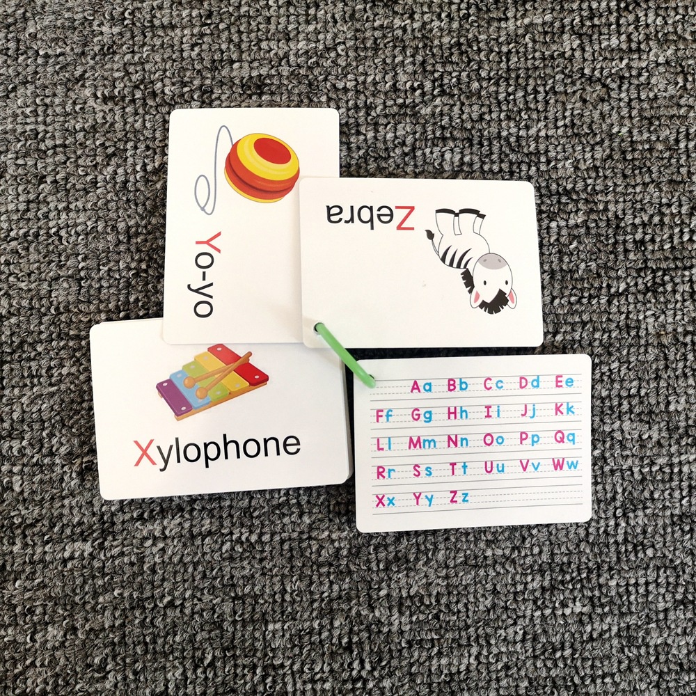 Bộ Thẻ Bài Flash Card / ABC Cho Bé Học Chữ Cái