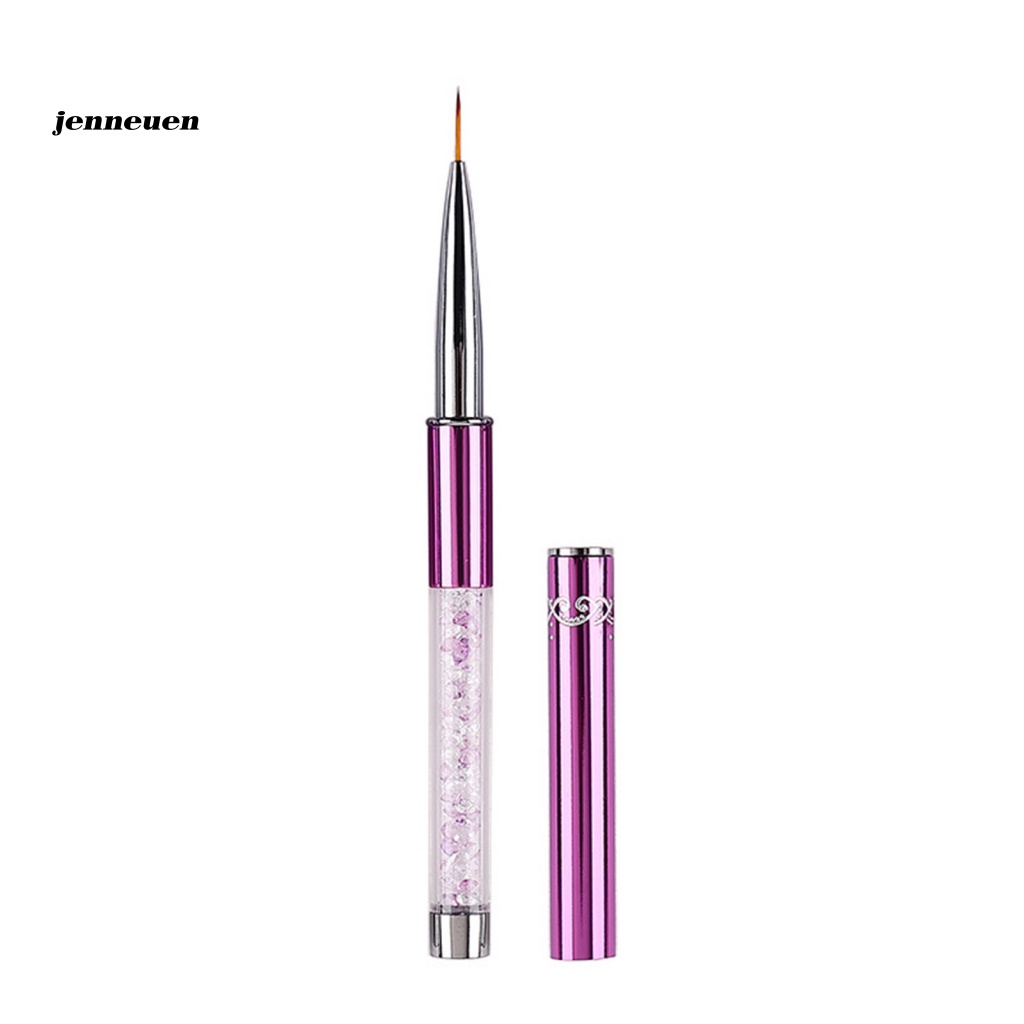 Jen Bút Vẽ Móng Nghệ Thuật Nhỏ Gọn Họa Tiết Chấm Bi Kẻ Sọc Sử Dụng Tại Nhà Kèm Vỏ Bọc