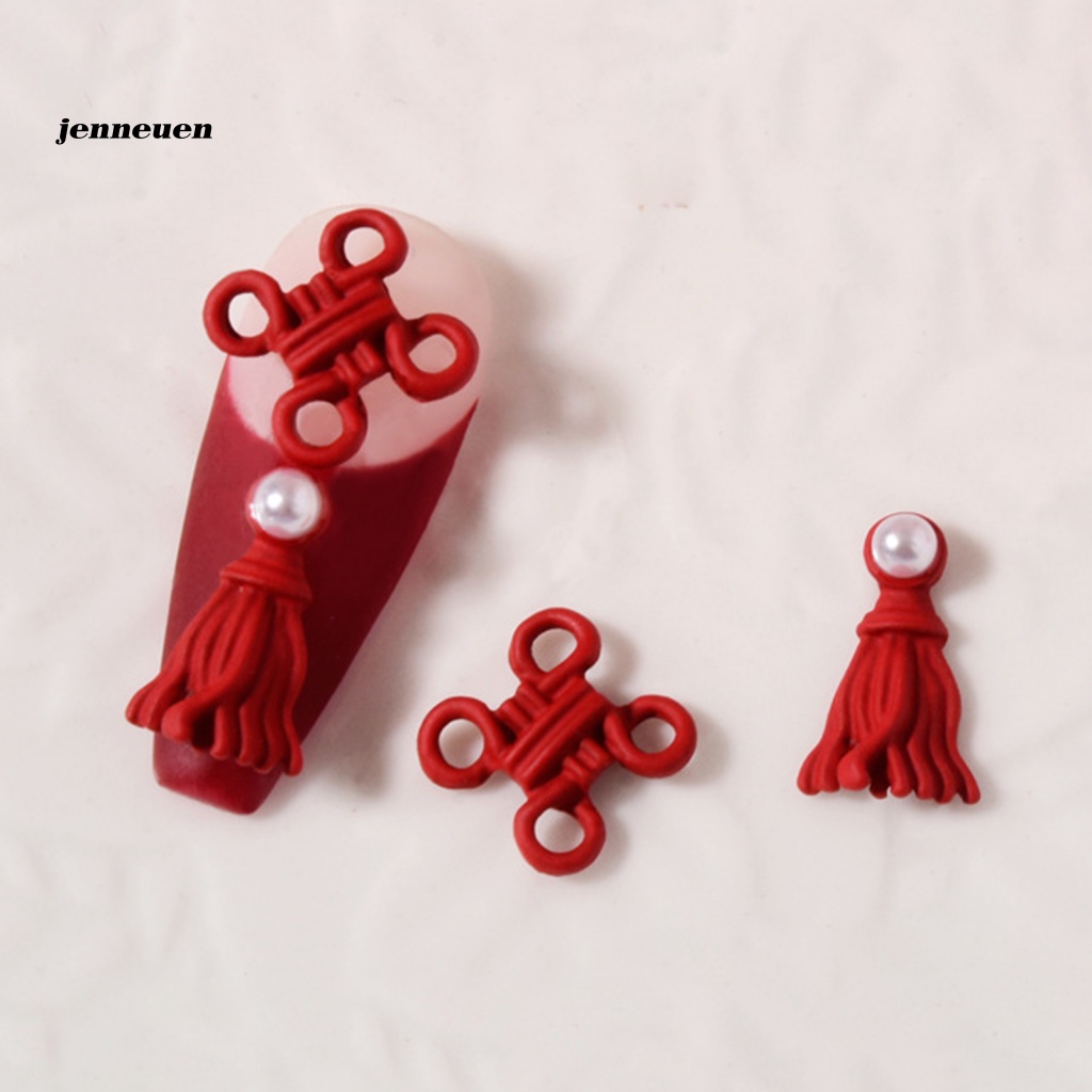 Set 2 Phụ Kiện Trang Trí Móng Tay Nghệ Thuật Mặt Nhám Sáng Bóng