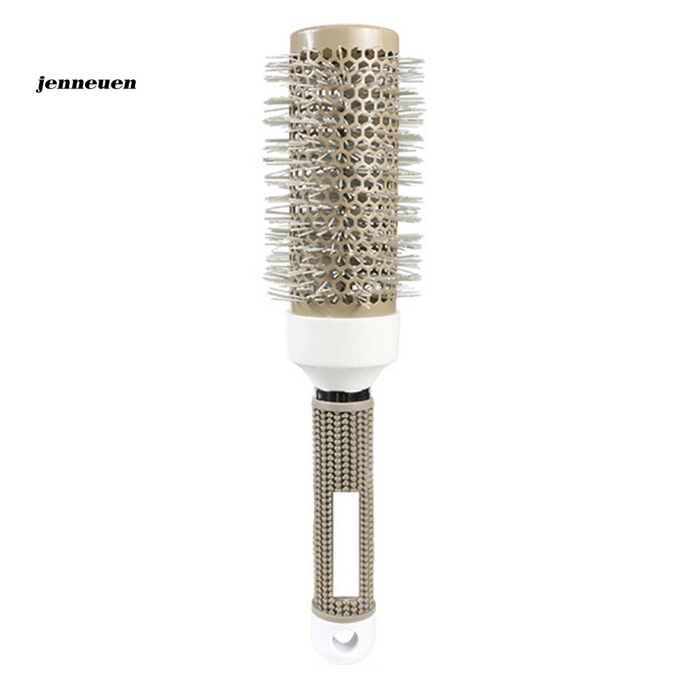 Lược Chải Tóc Tạo Kiểu Chống Tĩnh Điện Ion Âm Thiết Kế Dạng Con Lăn Tiện Lợi