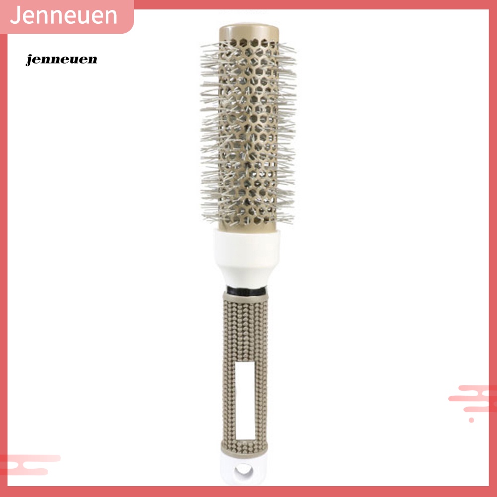 Lược Chải Tóc Tạo Kiểu Chống Tĩnh Điện Ion Âm Thiết Kế Dạng Con Lăn Tiện Lợi