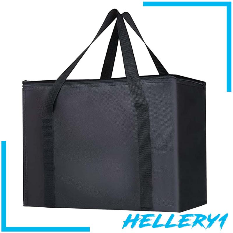 Túi Mua Sắm Cách Nhiệt Bằng Vải Không Dệt Có Khóa Kéo Di Động Đa Ứng Dụng