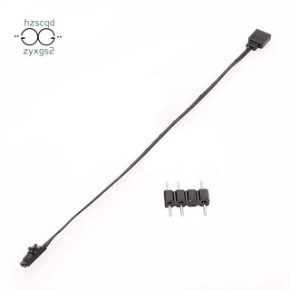 Dây Cáp Chuyển Đổi Corsair 3PIN RGB Sang ARGB 3-Pin 5V RGB Cho Quạt Corsair / Hub / Light Node / Commander