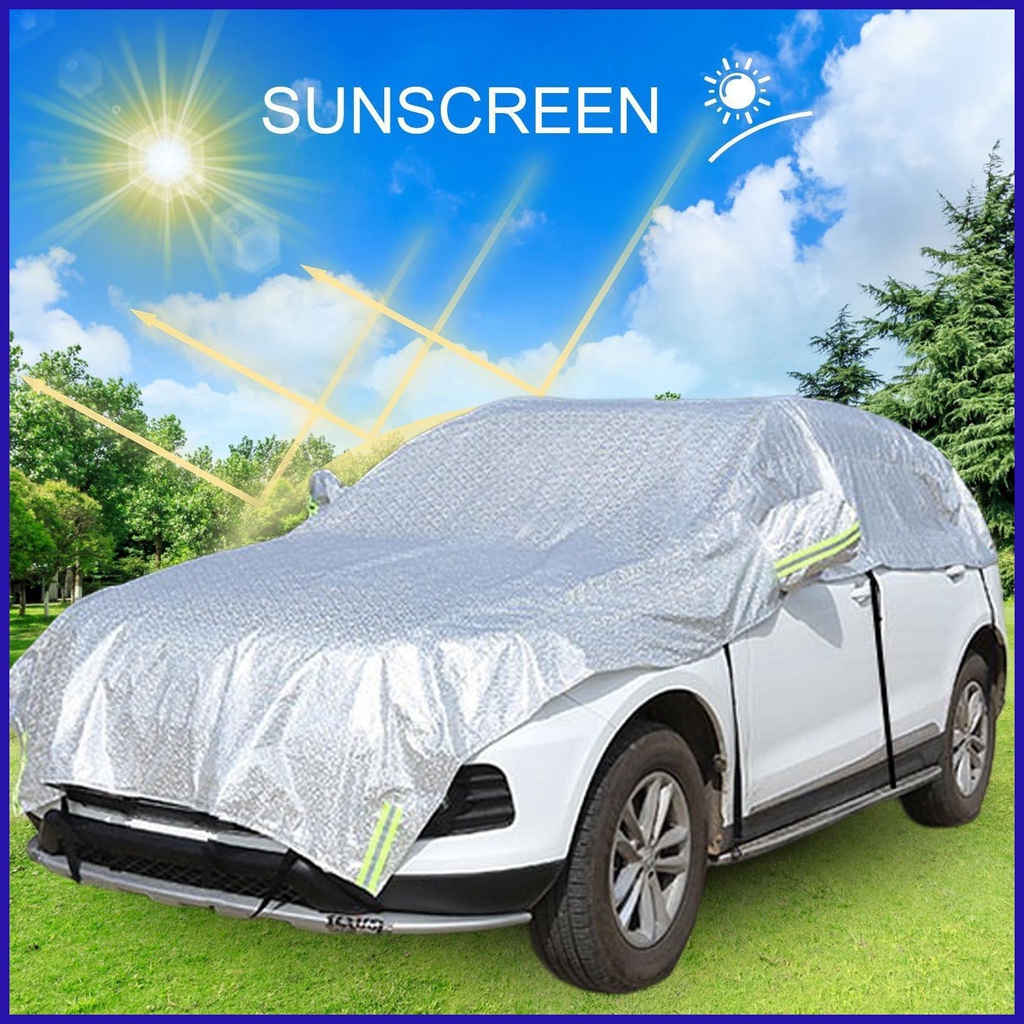 Tấm Che Nắng Bằng Lá Nhôm Màu Bạc Cho SUVs Sedans robpvn