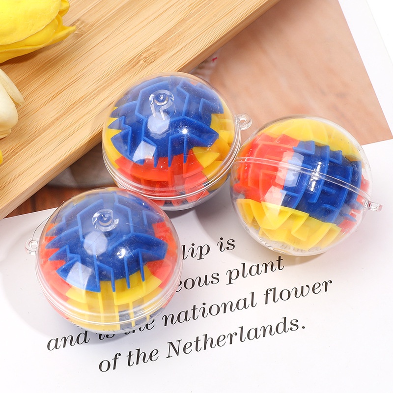 Đồ Chơi Bóng Mê Cung 3d Trong Suốt Dạng Cuộn Tròn Ba Chiều Phát Triển Trí Thông Minh Giáo Dục Cho Trẻ Em