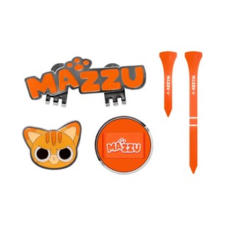 [MAZZU] Golf Ball Marker & Tee Holder Set-B