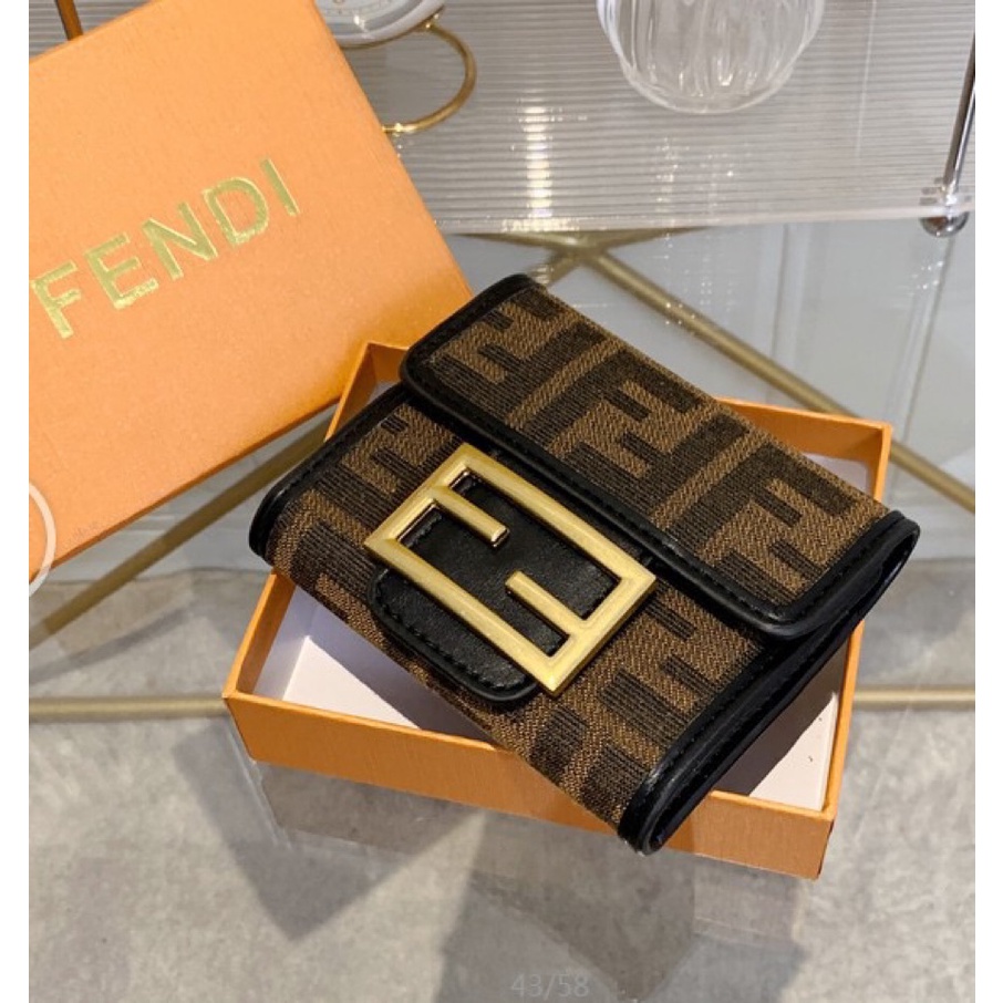 Ví Da Cầm Tay FENDI5336 Thời Trang Cho Nữ